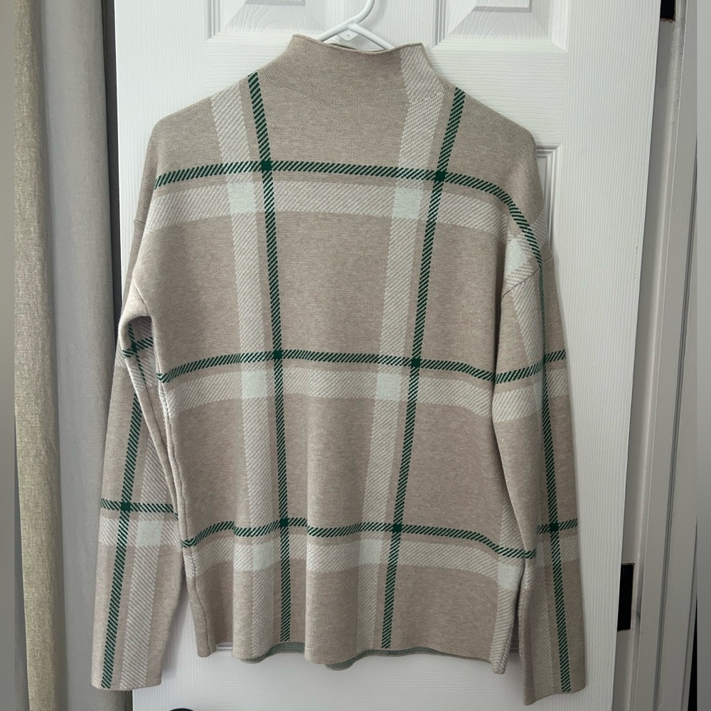 Tahari Mock-neck Sweater